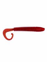 Приманка ZUB-MINOGA  90мм(3,5")-5шт, (цвет 504) красный с блестками