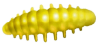 Приманка ZUB NOA LARVA  30мм(1,2") -10шт, (цвет 301) желтый