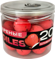 Бойлы CARPELLA Вареные 20мм Клубника (80г)