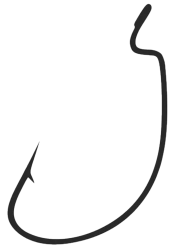 Крючок Offset ZUB 608  # 5/0 (упак. 5 шт)