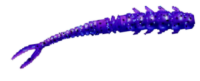 Приманка ZUB-DRAGON 50мм(2") -10шт, (цвет 610) фиолетовый с блестками