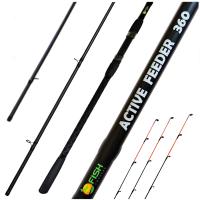 Удилище фидерное "ACTIVE FEEDER", тест до 90 г, 3,60 м, 3+3, (1oz - стекл., диам. 2,2)