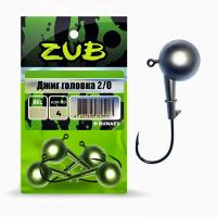 Джиг головка ZUB 502 (крючок 2\0)  6гр. (упак. 4шт)