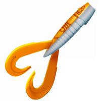 Приманка ZUB-FROGGY 141мм(5,5")-3шт, (цвет 031) карамель верх-натурал низ