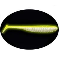 Приманка ZUB-BLEAK 175мм(6.9")-3шт, (цвет 404) желтый светящийся
