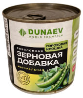 Добавка для прикормки металлобанка 430мл "Дунаев Гороховая крошка"