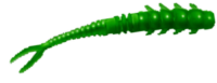 Приманка ZUB-DRAGON 35мм(1,4") -12шт, (цвет 401) зеленый