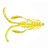 Приманка ZUB-NIMFA 35мм(1,4")-12шт, (цвет 310) желтый с блестками