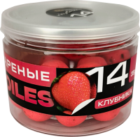 Бойлы CARPELLA Вареные 14мм Клубника (35г)