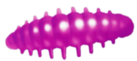 Приманка ZUB NOA LARVA  40мм(1,6") -6шт, (цвет 150) розовый
