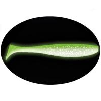 Приманка ZUB-IZI 165мм(6,5")-4шт, (цвет 403) зеленый светящийся