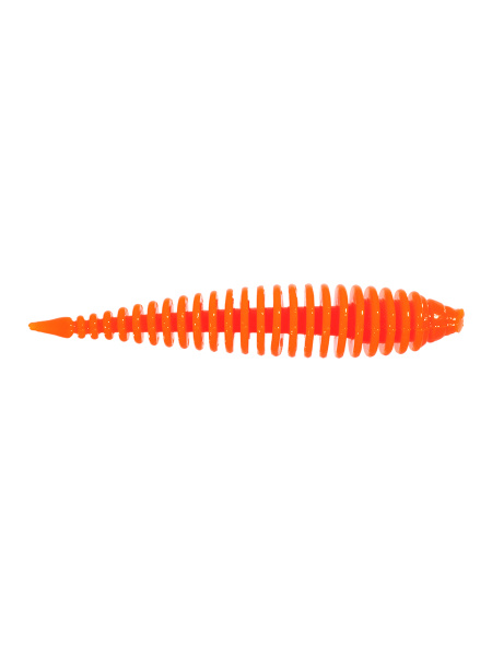 Приманка ZUB-MAGGOT SLIM 50мм(2")-10шт, (цвет 201) оранжевый