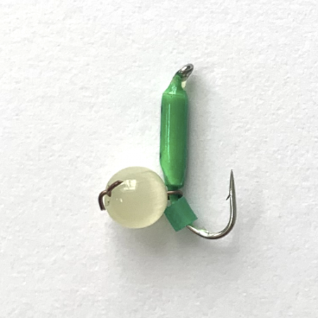 Столбик Кошачий глаз 1,5 мм подвесной ЗЕЛЕНЫЙ