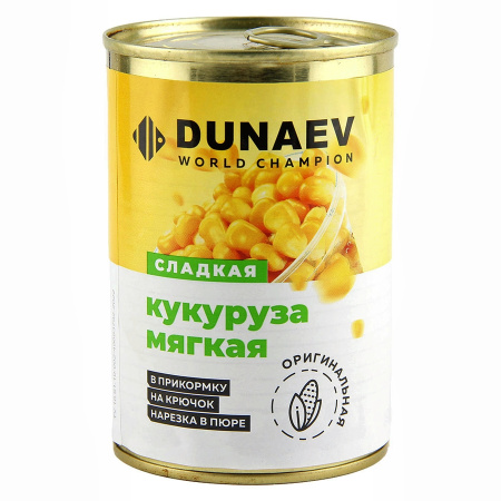 Кукуруза Мягкая DUNAEV металлобанка 400мл, оригинальная