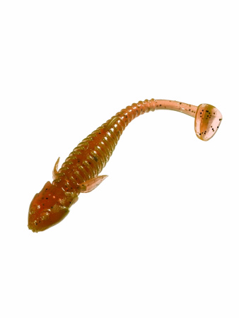 Приманка ZUB-ROCKER  75мм(3")-6шт, (цвет 503) коричневый с блестками