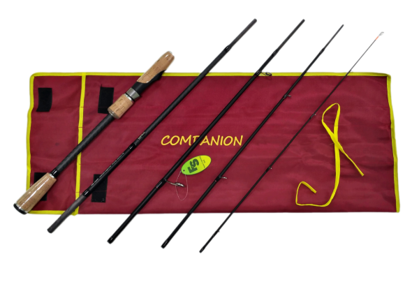 Удилище спиннинговое COMPANION, 5 секции, длина 2,28 м, тест 5-21 г