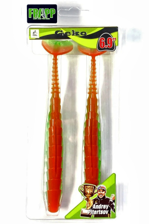 Приманка силиконовая Frapp Geko 6,9" #28 (2 шт/уп)