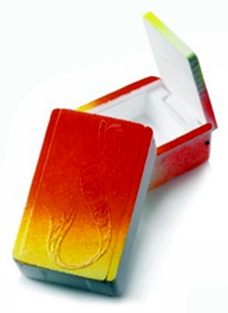 Мотыльница 97*62*36 мм (большая) ЦВЕТНАЯ 