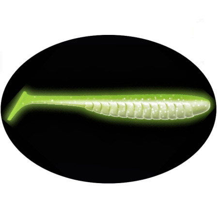 Приманка ZUB-BLEAK 175мм(6.9")-3шт, (цвет 403) зеленый светящийся