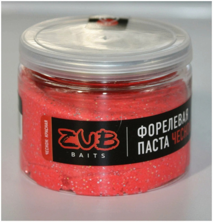 Паста ZUB 60мл Форель "Чеснок" Красная
