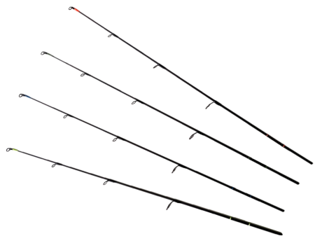 Удилище зимнее ZUB Zander Комплект 4хлыста (ML, MH, H, XH)