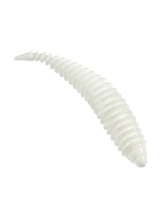 Приманка ZUB-MAGGOT SLIM 50мм(2")-10шт, (цвет 801) белый Приманка ZUB-MAGGOT SLIM 50мм(2")-10шт, (цвет 801) белый