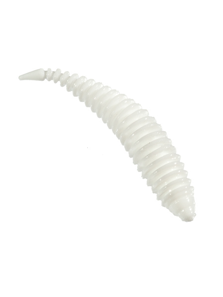 Приманка ZUB-MAGGOT SLIM 50мм(2")-10шт, (цвет 801) белый Приманка ZUB-MAGGOT SLIM 50мм(2")-10шт, (цвет 801) белый