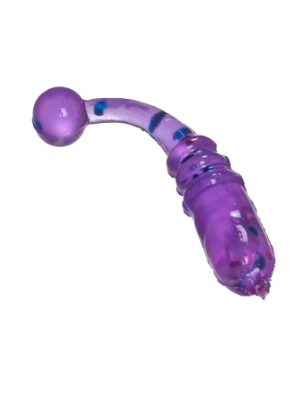 Приманка ZUB-KLOP 19мм(0,7")-20шт, (цвет 610) фиолетовый с блестками