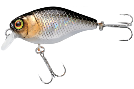 Воблер JACKALL Chubby 38 SR цв. hl silver & black