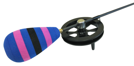 Удочка зимняя Profilux "Капля-Спорт", Цв. ZEBRANO 43 (синий, розовый, черный)