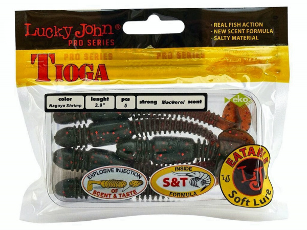 Виброхвосты съедоб. искусст. LJ Pro Series TIOGA 3.9in (10.00)/085 5шт. Виброхвосты съедоб. искусст. LJ Pro Series TIOGA 3.9in (10.00)/085 5шт.
