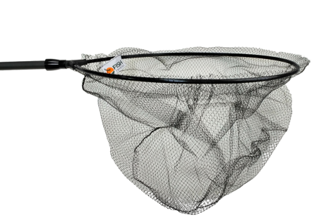 Голова для подсачека 50 х 40 х 35см (Д х Ш х Г), сетка леска, ячейка 7 мм, рамка аллюм,  вес 120 гр.