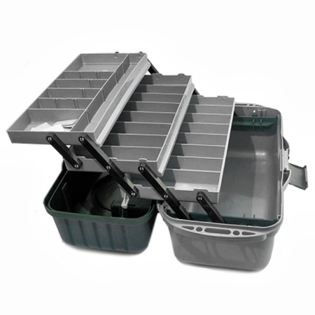 Ящик рыболовный "СЛЕДОПЫТ", с 3-мя подъемными полками/4/ Ящик рыболовный "СЛЕДОПЫТ", с 3-мя подъемными полками/4/