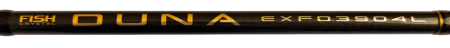 Удилище фидерное "DUNA" тест до 60GR,3,90м, 3+3 (1.75oz, 1,5oz ,1oz Carb.)Carb 30T