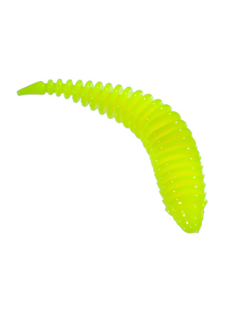 Приманка ZUB-MAGGOT SLIM 50мм(2")-10шт, (цвет 301) желтый
