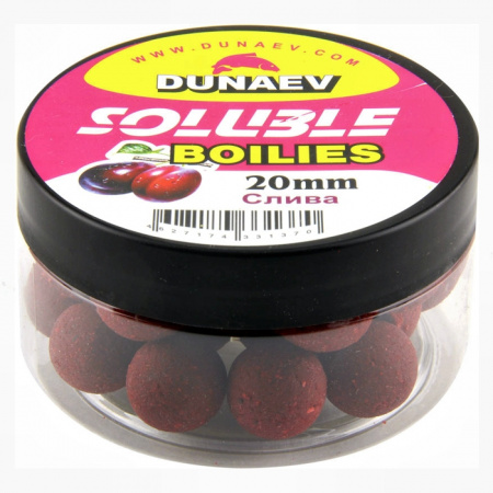 Бойлы DUNAEV Пылящие 20мм Слива (130г)