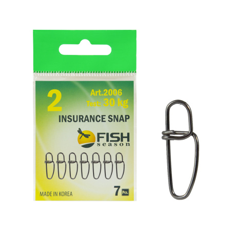 Застежка Insurance, №1 (15 кг), (упак. 7 шт)