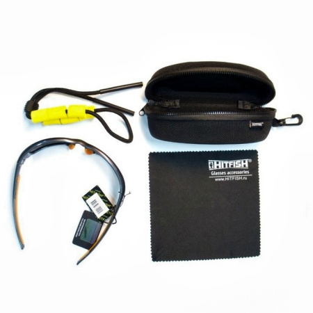 Очки HITFISH Модель №830 (с плавающим шнурком и жестким чехлом)