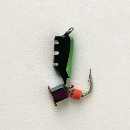 Столбик Хамелеон кубик 2,5 мм подвесной ЧЕРНО-ЗЕЛЕНЫЙ