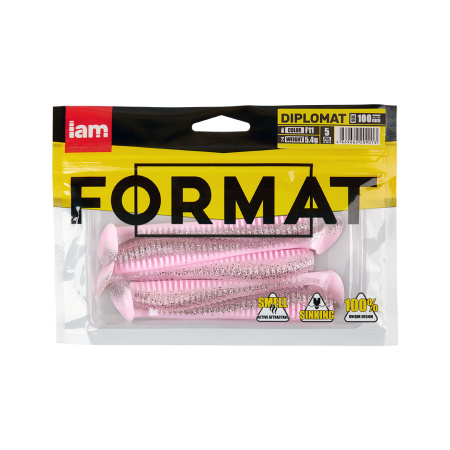 Силиконовая приманка FORMAT DIPLOMAT 100mm (5шт.) цвет F11