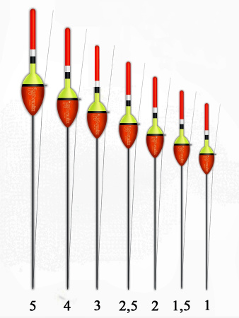 314 поплавок бальсовый 2,5гр. 31425