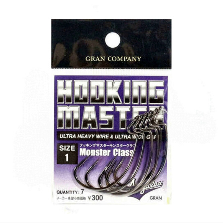 Оффсетный крючок VARIVAS Hooking Master Monster Class №1