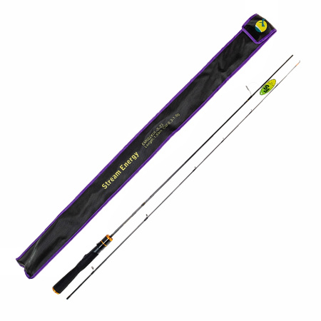 Удилище спиннинговое STREAM ENERGY (MORM), 2 секции, цельная верш., длина 1,80 м, тест  0.3-1.6 г