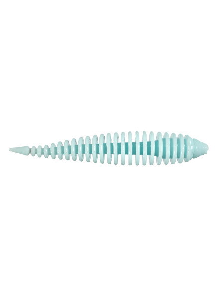 Приманка ZUB-MAGGOT SLIM 50мм(2")-10шт, (цвет 502) голубой