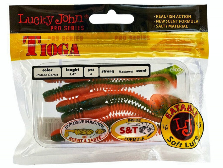 Виброхвост съедоб. исскуст. LJ Pro Series TIOGA 3.4in T56