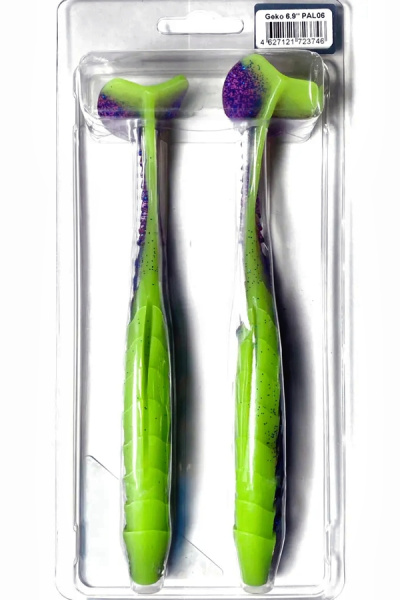 Приманка силиконовая Frapp Geko 6,9" #PAL06 (2 шт/уп)