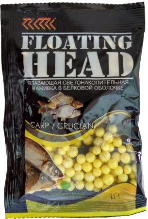 Плавающая насадка светонакопительная в белковой оболочке D 4-5 мм цвет. Ароматизатор Карп-Карась