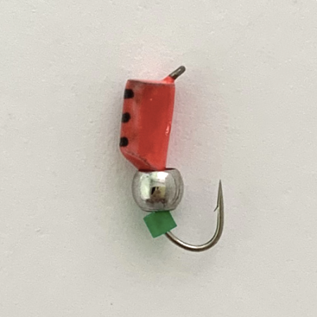 Столбик с белым шариком 3,0 мм КРАСНЫЙ