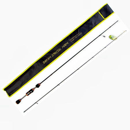 Удилище спиннинговое FARIO NT "MORM", 2 секции, полая верш., длина 1,80 м, тест  0,5-3 г