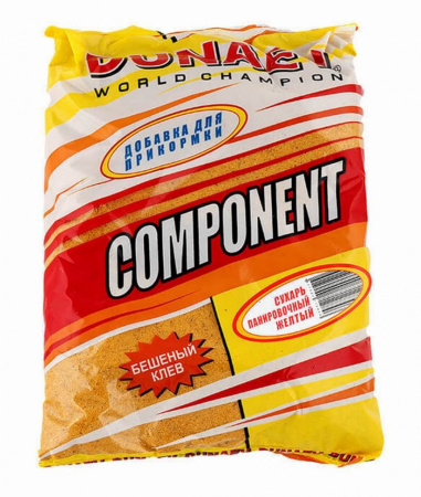 Прикормка "DUNAEV КОМПОНЕНТ" 0.4кг Сухарь панировочный желтый